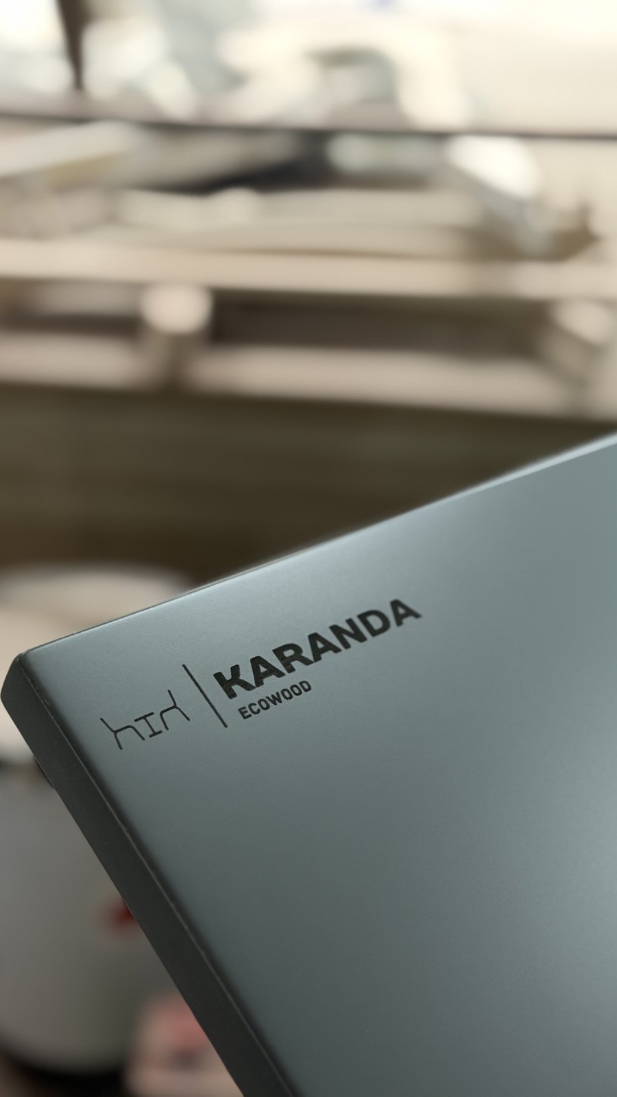 Марка KARANDA ECOWOOD на фасаде, цех Саратов. ЧПУ резка